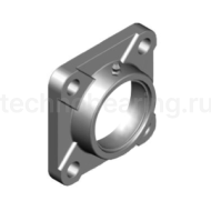 Нержавеющий корпус подшипника SS F 206 BECO