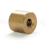 Гайка трапецеидальная (бронза) d=50 мм, шаг резьбы 8 мм (прав. резьба), LRM 50-8-D ISKRA