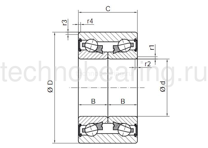 Подшипник F16124 FERSA