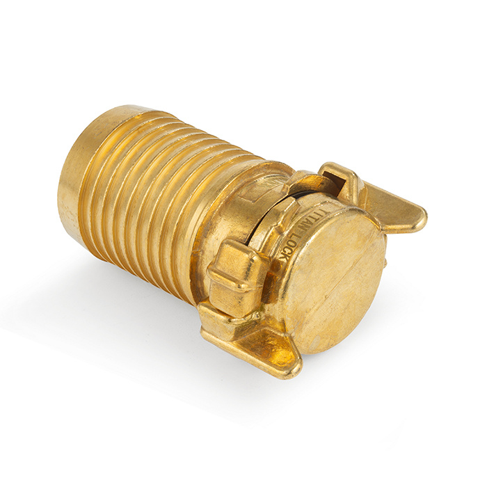 Универсальная заглушка для соединения NEPTUN (GEKA), латунь, TLNPDC-BR TITAN LOCK