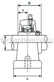 Подшипниковый узел UCPA206 TECHNIX