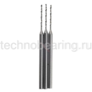 Вольфрам-ванадиевые свёрла, 3  шт., 0.5 мм 28864 Proxxon