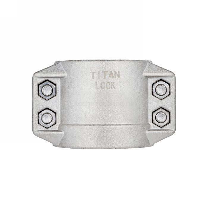Усиленный 4-х болтовый хомут, алюминий, TL25X6AL TITAN LOCK