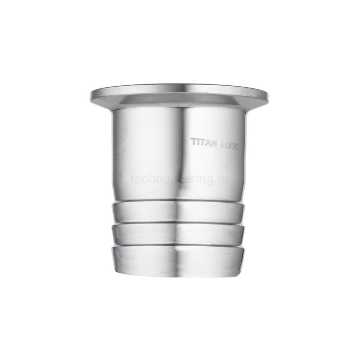 Штуцер CLAMP под рукав DN15 (хвостовик 21мм), нерж. 316, DIN TL15CLH-M TITAN LOCK