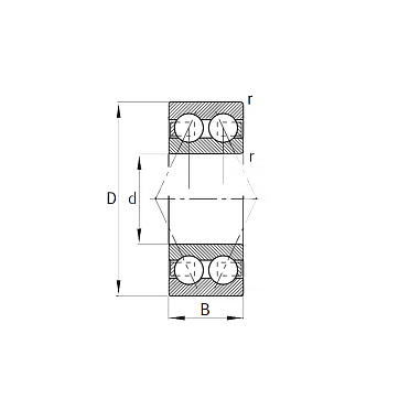 Подшипник 3304/C3-ATN9 ISB