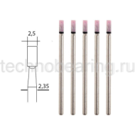 Шлифовальные биты из карбида кремния, цилиндр, набор (5 шт.) 28774 Proxxon