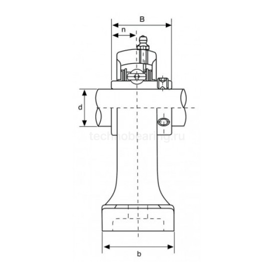 Подшипниковый узел UCPH206 TECHNIX