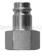 1/2", БРС серия CJ , ниппель, резьба BSPP, сталь CJ2BF2-LG DIXON