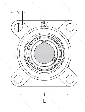 Подшипниковый узел FY40 TF SKF