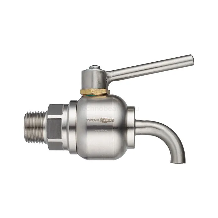 Пробоотборный кран нерж. 316, DN6, TLSC6SS TITAN LOCK