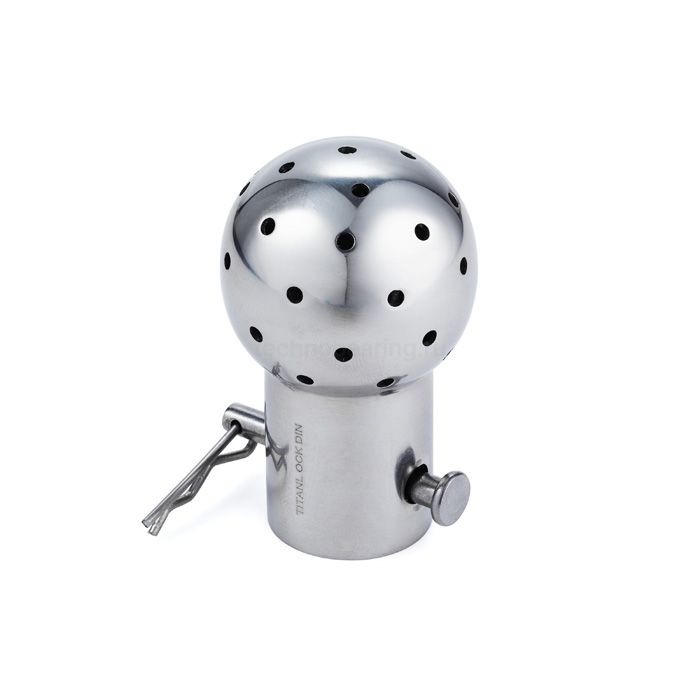 Моющая головка 360 град. под шплинт, DN22, D шара 40 мм, нерж. 304, TL40/22WHCP TITAN LOCK — детальное фото 3