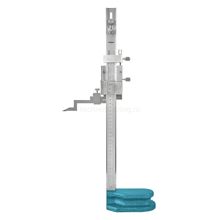 Штангенрейсмас с лупой и регулируемой штангой 0-300мм/0-12", 3110-6105-A Dasqua