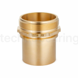 Штуцер с наруж. резьб. под рукав, глад.хвост., латунь, DN63 (2 1/2"), TLSM65BR-SE TITAN LOCK