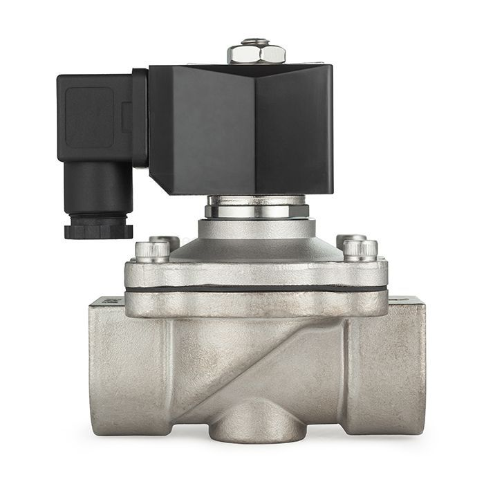 Соленоидный клапан нормально-закрытый, прямого действия, 220В, PN10, Нерж.304/FKM, DN32, TLSC32/10FK1S TITAN LOCK