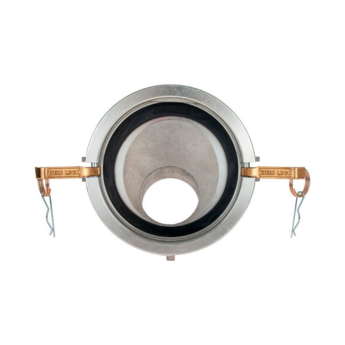 Переходник гравитационный для API адаптера, 4in, с камлоком 3in алюминий TL400GA300AL TITAN LOCK