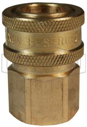 1/2in БРС серия E, розетка, резьба NPT (латунь) 4EF4-B DIXON — детальное фото 0