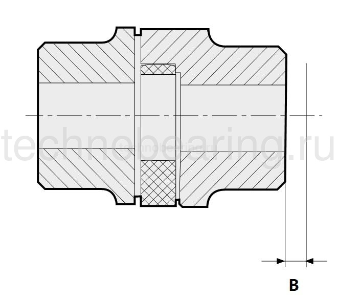 Упругий элемент типа паук черный EN42055 Sati
