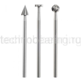 Вольфрам – ванадиевые фрезы, 3  шт. 28720 Proxxon