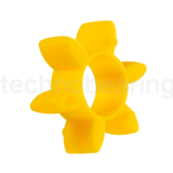 Упругий элемент типа паук желтый EG19024 ISKRA