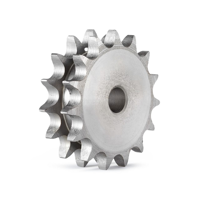 Звездочка двойная для однорядных цепей: 08B-1,Z=14,1/2"x5/16"DS09014(PHS08B-1DSA14) ISKRA