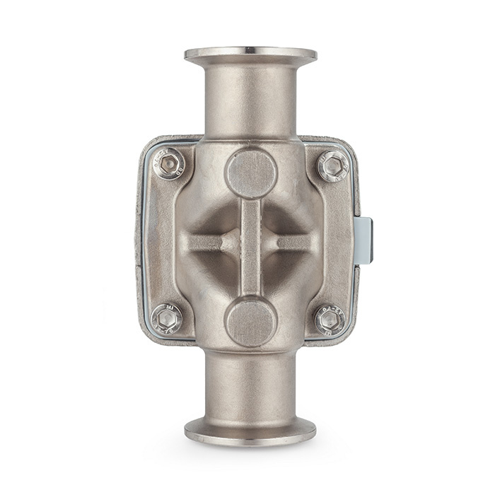 Мембранный клапан нерж.316 типа clamp, с пневмоприводом (нерж.), DN65 DIN TL65DVCL-PS TITAN LOCK — детальное фото 5