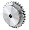Звездочка со ступицей под расточку для цепи 08B-2, z=30, 1/2" x 5/16" PD09030 (PHS 08B-2B30) Sati