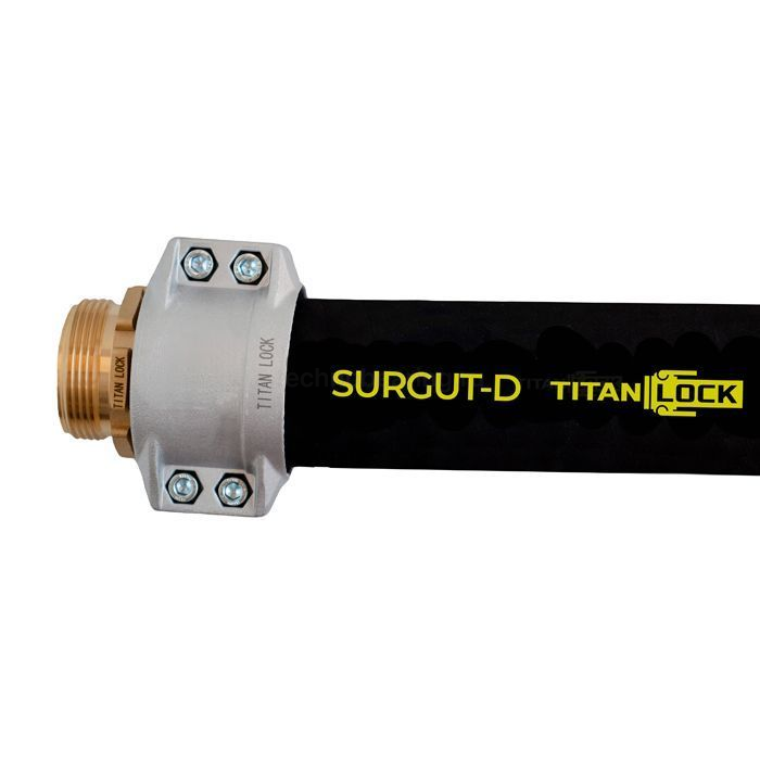 Маслобензостойкий напорный рукав "SURGUT-D", внутр.д. 50 мм., -25C, NBR, TL050SR-D TITAN LOCK