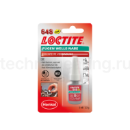 Вал-втулочный фиксатор высокотемпературный, быстроотверждаемый, блистер, 5 мл, 648 Loctite
