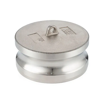 Камлок нержавеющий тип DР серия "EcoLine" заглушка для розетки 4", TL400DPSS-EL TITAN LOCK