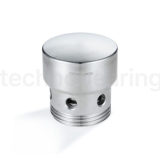 Воздушный клапан двойного действия, до 6 бар, DN40, нерж.304, TLAV40DA6P-S TITAN LOCK