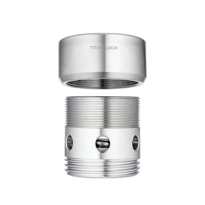 Воздушный клапан двойного действия, DN40, нерж.304, TLAV40DA-S TITAN LOCK — детальное фото 2