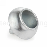 Заглушка глухая для розетки Perrot 4", сталь, TL400PRT-KKM TITAN LOCK