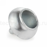 Заглушка глухая для розетки Perrot 2", сталь, TL200PRT-KKM TITAN LOCK