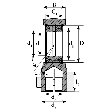 Шарнирный наконечник TAPRU560 ISB