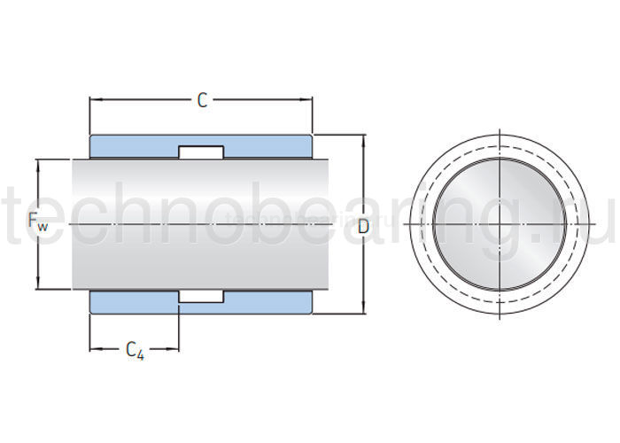 Подшипник LPBR40 SKF — детальное фото 1