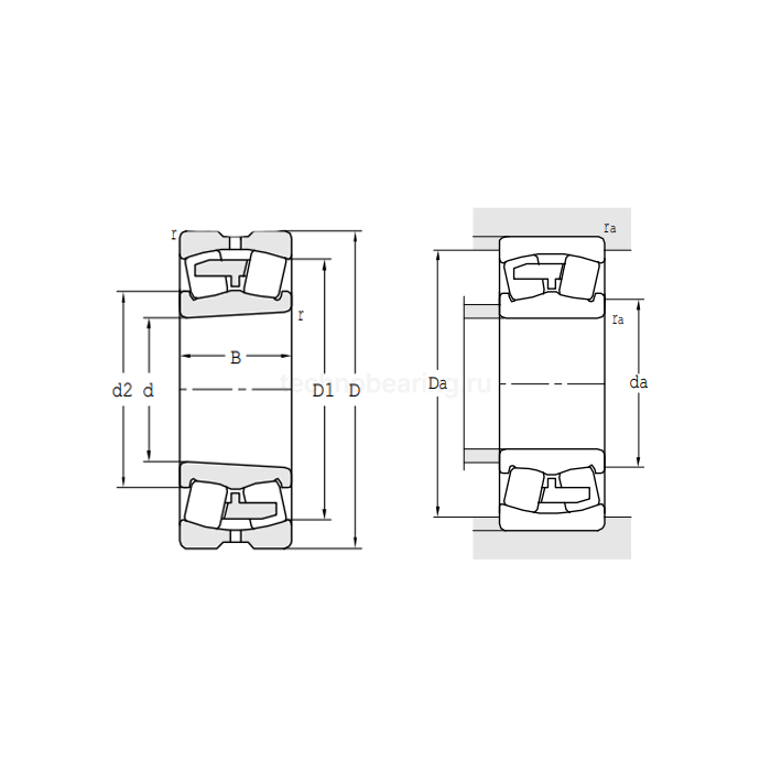 Подшипник 22214CAK/W33 ZWZ