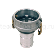 Муфта для клапана отвода паров ПВС 4”x3” (хвостовик под рукав) 4030-CVR-AL DIXON