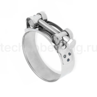 Усиленный хомут (26-28 мм), нержав.сталь (лента+болт) AISI 304, TL26-28RCSS TITAN LOCK