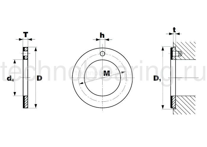 Кольцо WC-1B 14 ISB