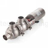 Односедельный клапан распред. с пневмоприводом, нерж. под приварку, DN50, тип 21, TL50ODVP-21-WD TITAN LOCK