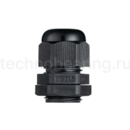 Зажим для кабеля (на датчик перелива), пластиковый, М18х1.5, TLM18X1,5P TITAN LOCK