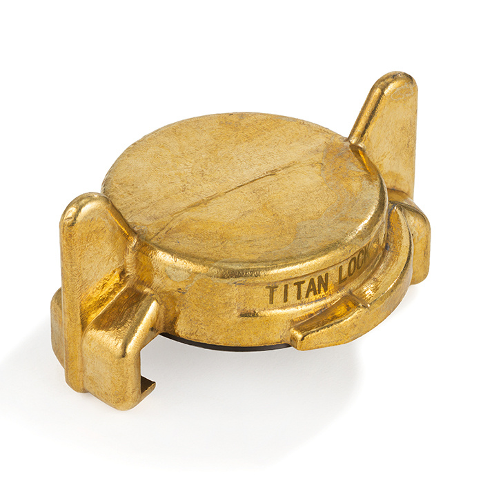 Универсальная заглушка для соединения NEPTUN (GEKA), латунь, TLNPDC-BR TITAN LOCK
