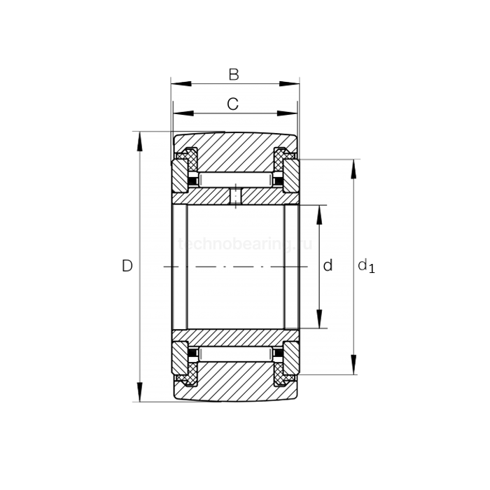 Опорный ролик NATR8PP NBS