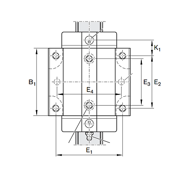 Каретка R1653-213-20 Bosch Rexroth