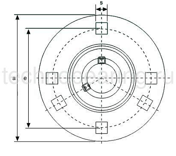 Подшипниковый узел BPF5-SBSS ISB