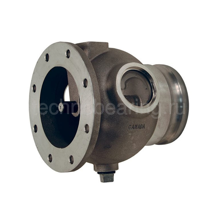 Адаптер отвода паров ПВС 4”x4” со смотровым стеклом без интерлока (фланец TTMA) VR4000 DIXON — детальное фото 0