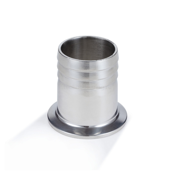 Штуцер CLAMP под рукав DN15 (хвостовик 21мм), нерж. 316, DIN TL15CLH-M TITAN LOCK