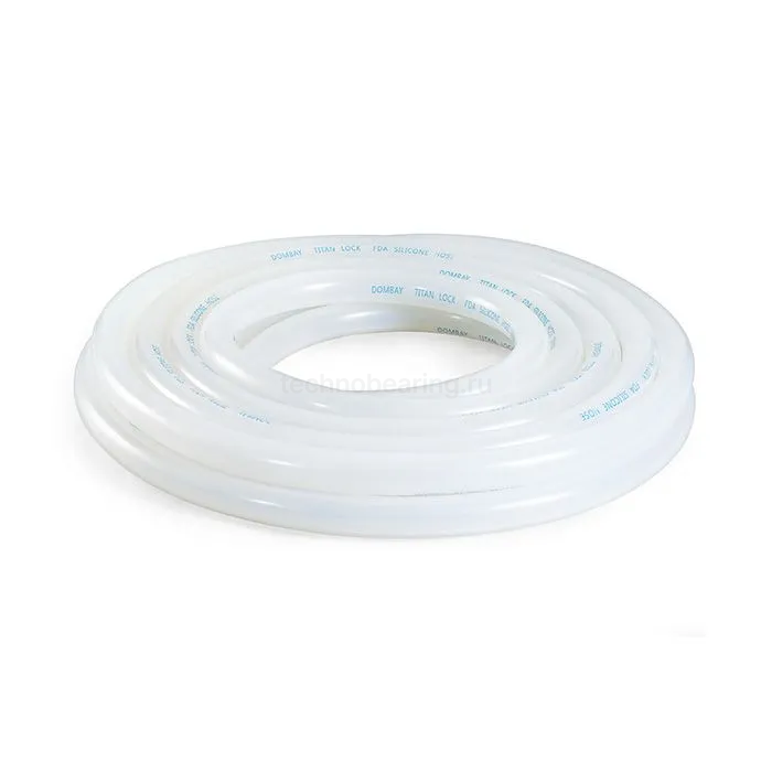 Шланг силиконовый пищевой "DOMBAY", напорный, вн.диам. 32мм, TL032DB TITAN LOCK
