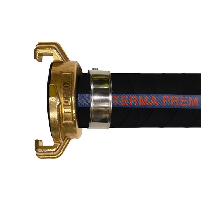 Рукав для горячей воды нап-всас «TERMA-PREM», EPDM, +125C, внутр.диам. 63мм, TL063TR-PR TITAN LOCK