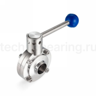 Затвор дисковый нержавеющий (AISI316) DN100, типа сварка-сварка TLSD100WDSS TITAN LOCK